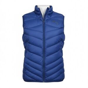 Puma Men’s Royal Blue PWRwarm Packlite Down Zip Up Puffer Vest Size Small